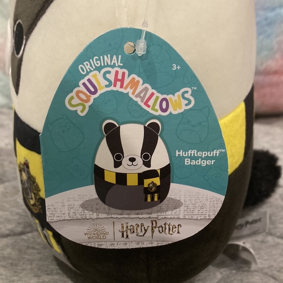 Squishmallows Toys Squishmallow Harry Potter Hufflepuff Badger 8